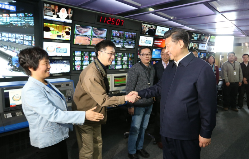 2019年1月25日，十九屆中央政治局在人民日報(bào)社就全媒體時(shí)代和媒體融合發(fā)展舉行第十二次集體學(xué)習(xí)。習(xí)近平總書記主持學(xué)習(xí)并發(fā)表重要講話。